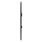 Round Wall Mirror – Black, Rubber Frame, Modern Decorative