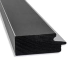 Black Square Wall Mirror for Bathroom – Modern Style, Polystyrene Frame
