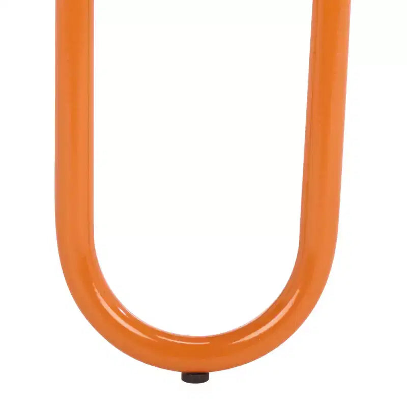 Osamu Counter Stool – Cream & Orange, Modern Accent Seating