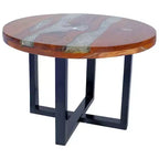 vidaXL Coffee Table End Table Side Table Living Room Furniture Teak Resin