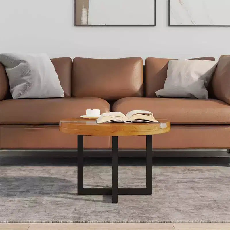 Coffee Table / End Table / Side Table – Teak Resin, Living Room Furniture