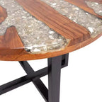 Coffee Table / End Table / Side Table – Teak Resin, Living Room Furniture