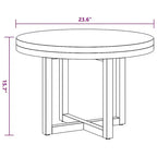 Coffee Table / End Table / Side Table – Teak Resin, Living Room Furniture