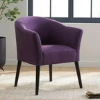 Upholstered Accent Arm Chair – Comfortable Seating for Living Room & Bedroom