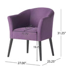 Upholstered Accent Arm Chair – Comfortable Seating for Living Room & Bedroom