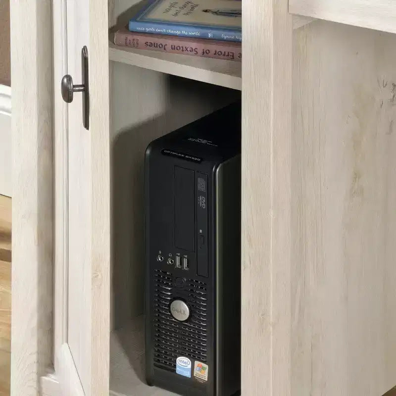 Marlow Computer Desk – Drawers, Keyboard Tray, Home Office Workstation