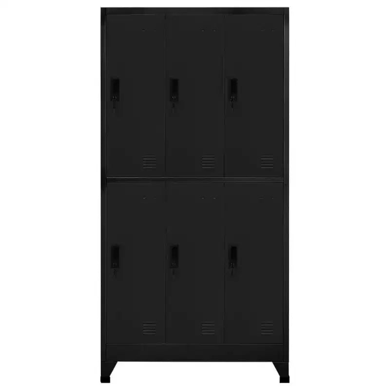 Large Rectangular Sideboard – Black Cold-Rolled Steel, Modern Industrial Storage
