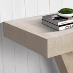 Vintage Industrial Console Table for Living Room Office, Rectangular Wood Sofa Table with Distressed Wood Finish