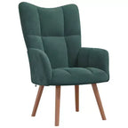 Relaxing Accent Chair – Dark Grey, Comfortable Lounge Chair for Living Room