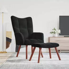 Relaxing Accent Chair – Dark Grey, Comfortable Lounge Chair for Living Room
