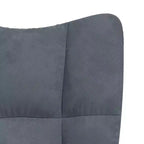 Relaxing Accent Chair – Dark Grey, Comfortable Lounge Chair for Living Room