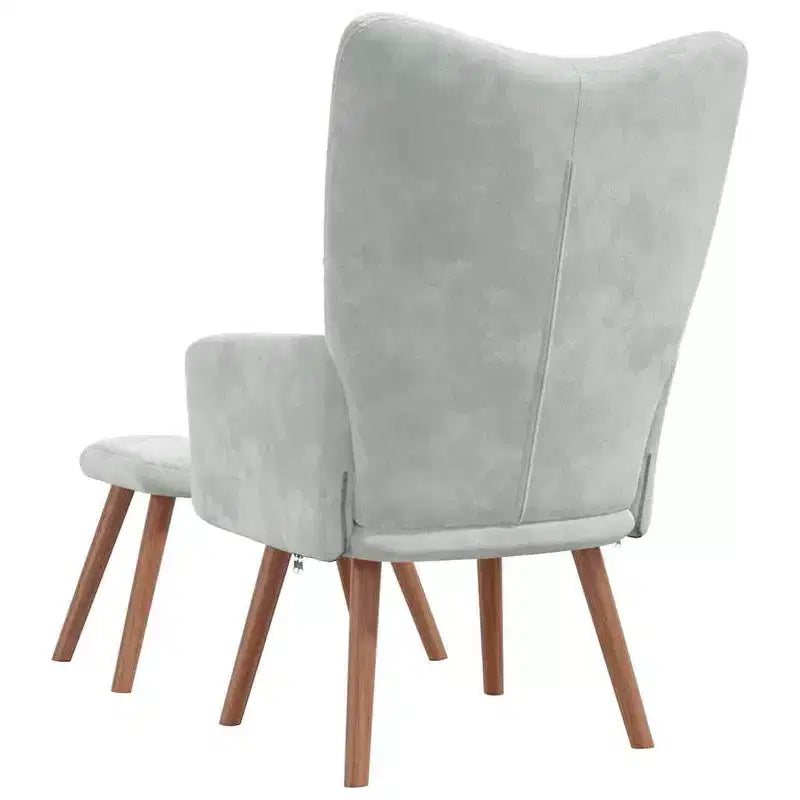 Relaxing Accent Chair – Dark Grey, Comfortable Lounge Chair for Living Room