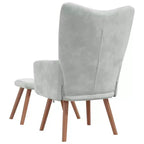 Relaxing Accent Chair – Dark Grey, Comfortable Lounge Chair for Living Room