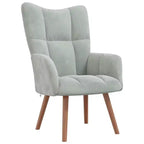 Relaxing Accent Chair – Dark Grey, Comfortable Lounge Chair for Living Room