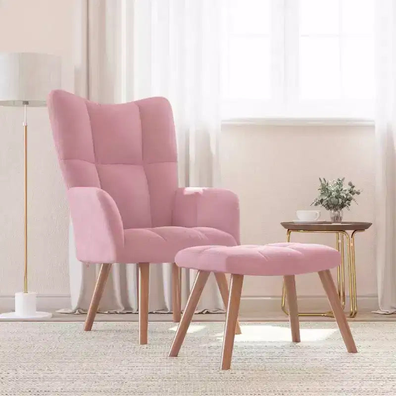 Relaxing Accent Chair – Dark Grey, Comfortable Lounge Chair for Living Room