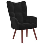 Relaxing Accent Chair – Dark Grey, Comfortable Lounge Chair for Living Room