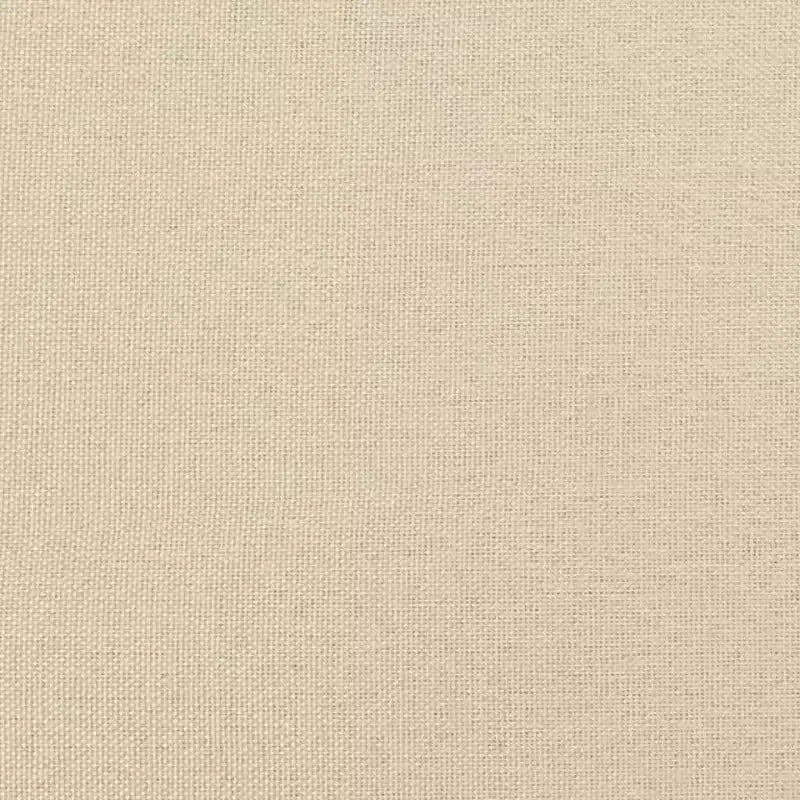 Slipper Chair – Cream Polyester, Single Accent Chair for Living Room & Bedroom