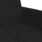 2-Seater Sofa Bed with Footstool – Convertible, Adjustable Backrests, Polyester Fabric