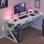 Small Computer Desk – Home Office, Bedroom Writing & Study Work Table, Modern Design