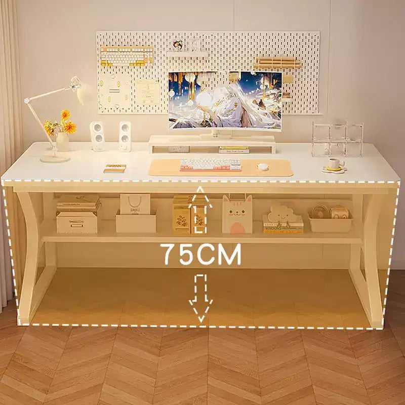 Small Computer Desk – Home Office, Bedroom Writing & Study Work Table, Modern Design