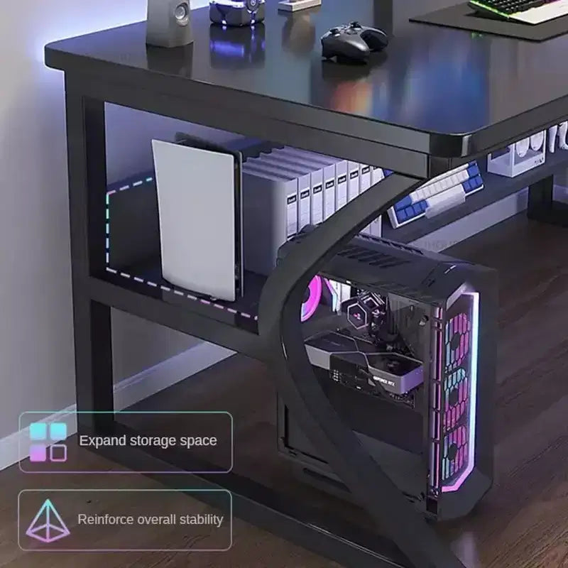 Small Computer Desk – Home Office, Bedroom Writing & Study Work Table, Modern Design