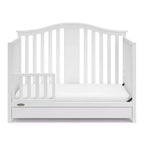4-in-1 Convertible Crib with Drawer – Grows with Baby, Nursery Essential