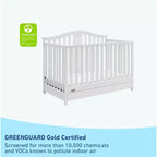4-in-1 Convertible Crib with Drawer – Grows with Baby, Nursery Essential