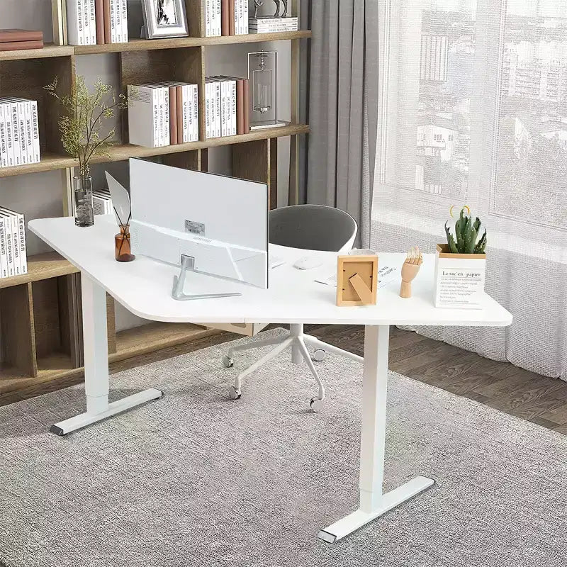 Electric Sit-Stand Desk Frame – Dual-Motor, Height Adjustable, 3 Memory Positions, Touch Control