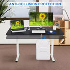 Electric Sit-Stand Desk Frame – Dual-Motor, Height Adjustable, 3 Memory Positions, Touch Control