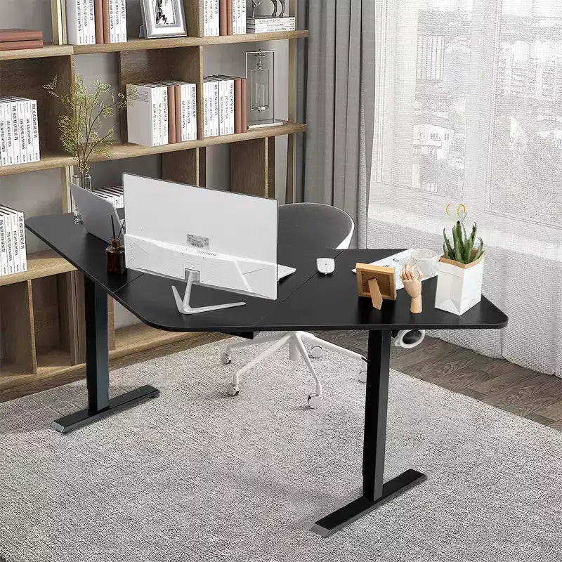 Electric Sit-Stand Desk Frame – Dual-Motor, Height Adjustable, 3 Memory Positions, Touch Control
