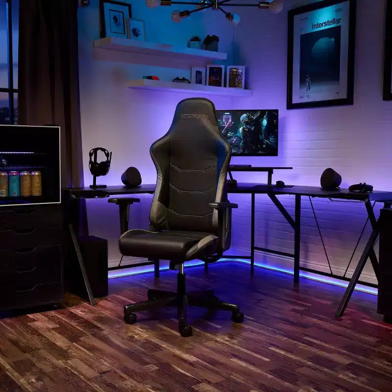 Ergonomic Gaming Chair – Adjustable Lumbar Support, Reclining, Racing Style
