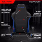 Ergonomic Gaming Chair – Adjustable Lumbar Support, Reclining, Racing Style
