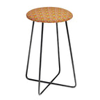 ThirtyOne Illustrations Spring in Retro Counter Height Barstool - Deny Designs