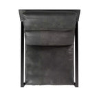 Faux Leather Accent Chair – Modern Style, Comfortable Living Room Seating