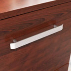 2-Drawer Rolling File Cabinet – Mobile Pedestal, Home Office Storage