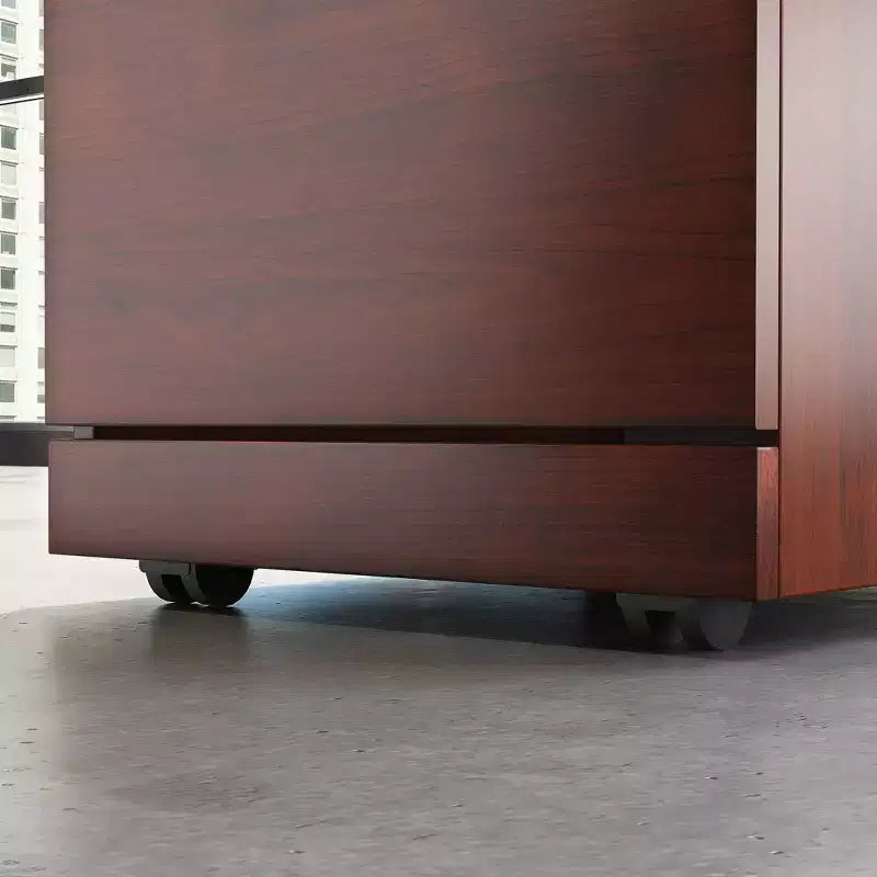 2-Drawer Rolling File Cabinet – Mobile Pedestal, Home Office Storage