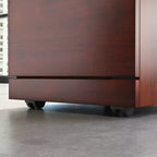 2-Drawer Rolling File Cabinet – Mobile Pedestal, Home Office Storage
