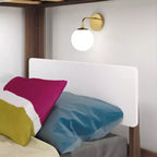Mid-Century Modern Twin over Twin L-Shaped Bunk Bed – Solid Wood, Space-Saving